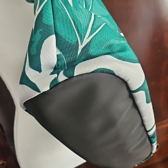 Adidas Tropical Green Leaf Tote Bag - Picture 7 of 15